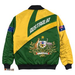 Australia Coat Of Arms Active Sport Bomber Jackets
