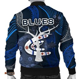Carlton Men Bomber Jacket Blues Free Style Indigenous