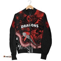 Custom Personalised Dragons Women's Bomber Jacket St. George Special Style