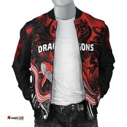 Custom Personalised Dragons Women's Bomber Jacket St. George Special Style