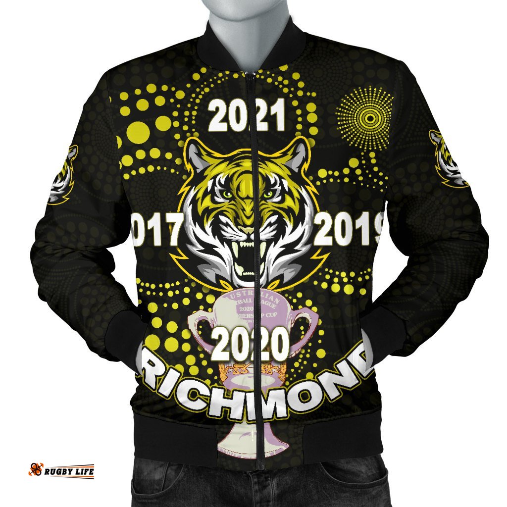 Richmond Premier Men's Bomber Jacket Legendary Tigers Indigenous