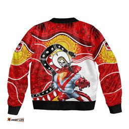 Dragons Mascot NRL Bomber Jacket NAIDOC
