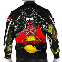 Panthers Bomber Jacket For Men Special Map