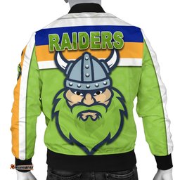 Canberra Bomber Jacket For Men Raiders Viking