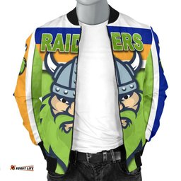 Canberra Bomber Jacket For Men Raiders Viking