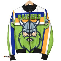 Canberra Bomber Jacket For Men Raiders Viking