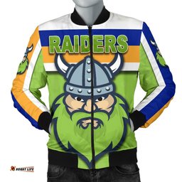 Canberra Bomber Jacket For Men Raiders Viking
