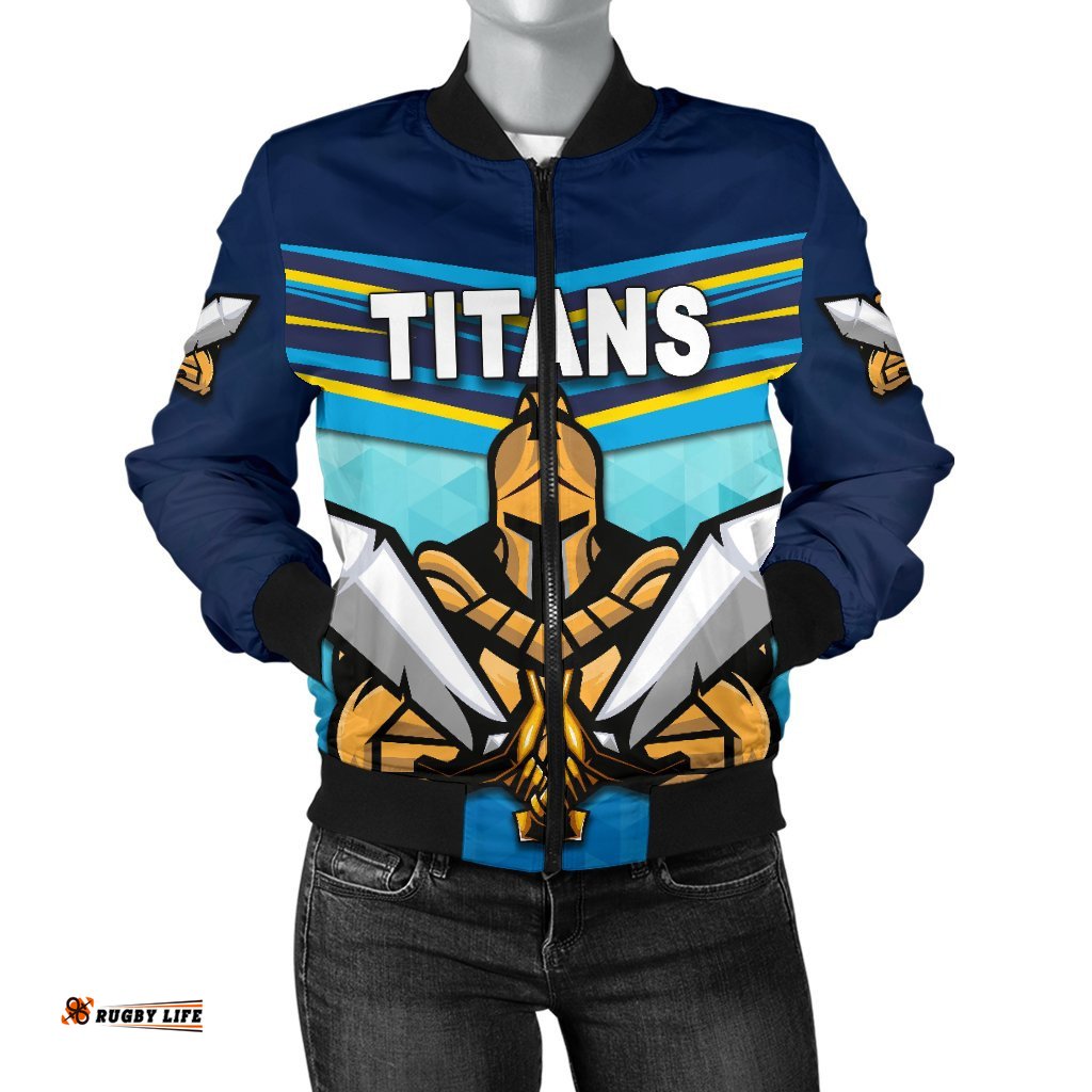 Gold Coast Women's Bomber Jacket Titans Gladiator