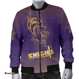 Kolkata Knight Riders Cricket Men Bomber Jacket Version KKR