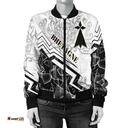 Brittany Women's Bomber Jacket - Bretagne Spirit