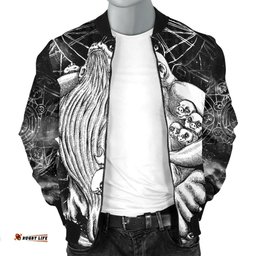 Aboriginal Bomber Jacket, Skywhale Papa Is Coming Back Art - Men