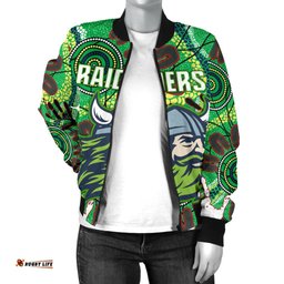 Canberra Women's Bomber Jacket Raiders Indigenous 2