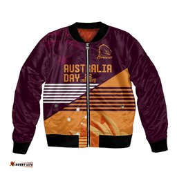 NRL Broncos Australia Day Custom Bomber Jacket Sydney Opera House Style