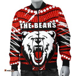 Bears Men Bomber Jacket North Sydney Only