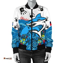 Sharks Naidoc Week Women Bomber Jacket Cronulla