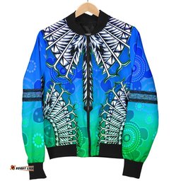 Men Bomber Jacket - Turtle With Dhari Mask Ver 02