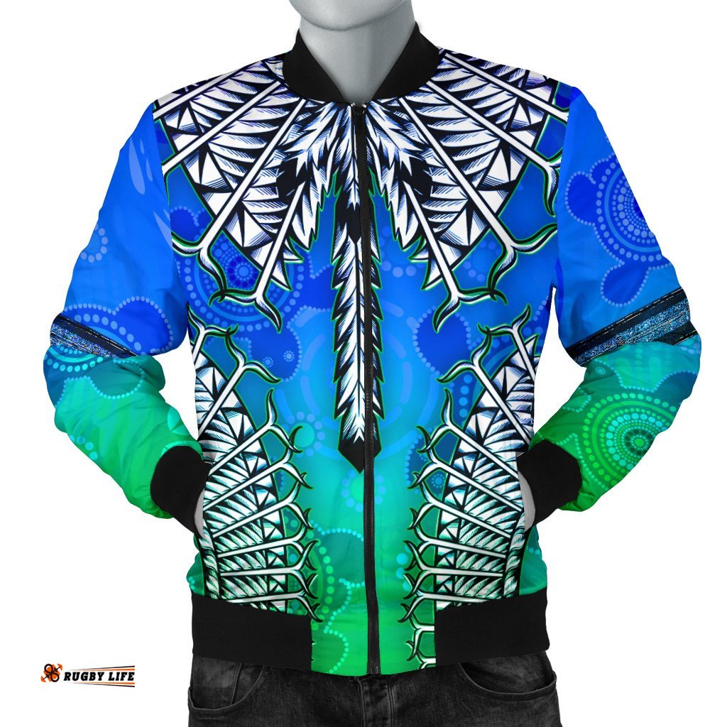 Men Bomber Jacket - Turtle With Dhari Mask Ver 02