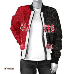 Saints Bomber Jacket Indigenous For Women