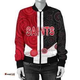 Saints Bomber Jacket Indigenous For Women