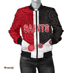 Saints Bomber Jacket Indigenous For Women