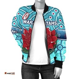 New South Wales Rugby Union Women Bomber Jacket Indigenous NSW - Waratahs