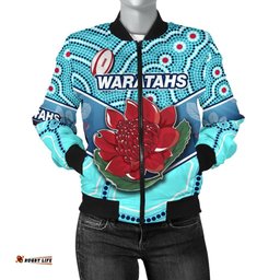 New South Wales Rugby Union Women Bomber Jacket Indigenous NSW - Waratahs