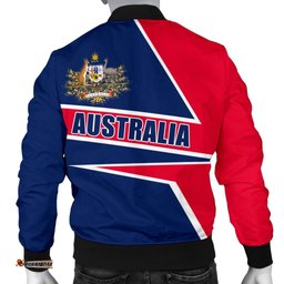 Men's Bomber Jacket - Australian's Pride Ver01