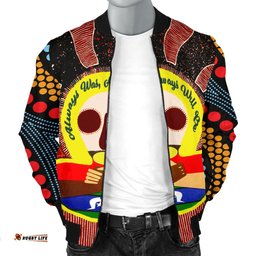 Aboriginal and Torres Strait Islander Men's Bomber Jacket - Naidoc Style