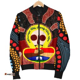 Aboriginal and Torres Strait Islander Men's Bomber Jacket - Naidoc Style