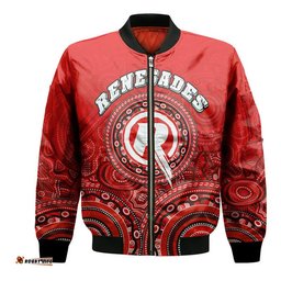 Melbourne Renegades Indigenous Aboriginal Arts Bomber Jacket