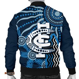 Carlton Blues Men's Bomber Jacket Aboriginal
