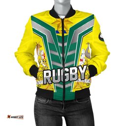 Custom Women's Bomber Jacket - The Rugby Championship - Rugby Australia