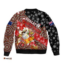 Koalaty Christmas Bomber Jacket Australia Koala Aboriginal