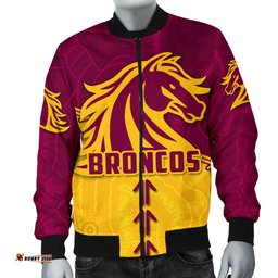 Broncos Bomber Jacket For Men Brisbane Aboriginal