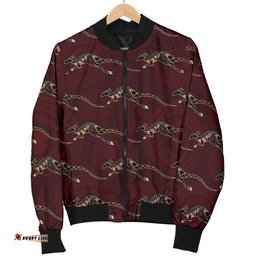 Bomber Jacket - Kangaroo Jacket Aboriginal Pattern - Men