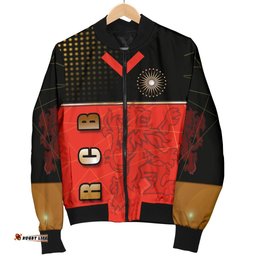 Bangalore Cricket India Men Bomber Jacket Royal Challengers