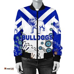 Canterbury-Bankstown Bulldogs Women Bomber Jacket Indigenous - NO.1