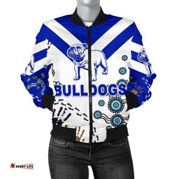 Canterbury-Bankstown Bulldogs Women Bomber Jacket Indigenous - NO.1