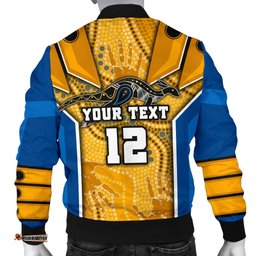 Custom Personalised Titans Men's Bomber Jacket Gold Coast Aboriginal Armor Version