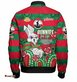 Australia South of Sydney Anzac Day Custom Bomber Jacket - Bunnies For Life Anzac Quotes Bomber Jacket