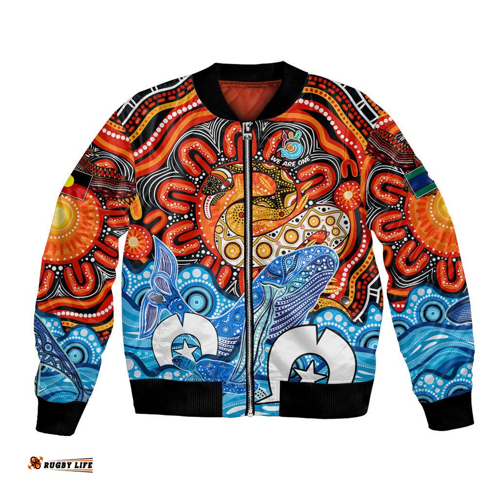 Aboriginal And Torres Strait Islands Bomber Jacket We Are One