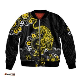AFL Richmond Tigers 1885 Aboriginal Bomber Jacket