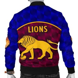 Brisbane Lions Men Bomber Jacket Powerful