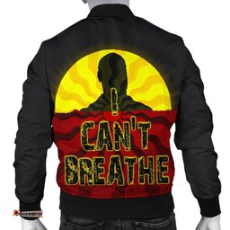 Men's Bomber Jacket, Aboriginal Black Lives Matter Sun Dot Painting
