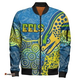 Eels Rugby Bomber Jacket - Custom Super Eels Bomber Jacket RLT13