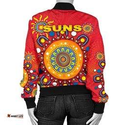 Gold Coast Women Bomber Jacket Suns Indigenous