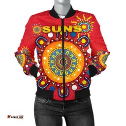 Gold Coast Women Bomber Jacket Suns Indigenous