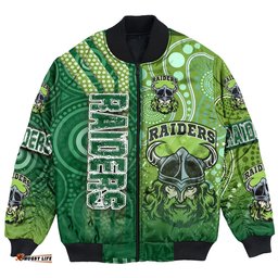 Canberra Raiders Sporty Style Bomber Jackets
