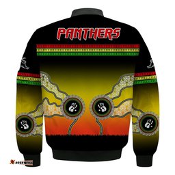 Panthers Bomber Jacket Go The Mighty Penrith Aboriginal