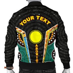 CustomMen's Bomber Jacket - Aboriginal Lives Matter Style Tornado